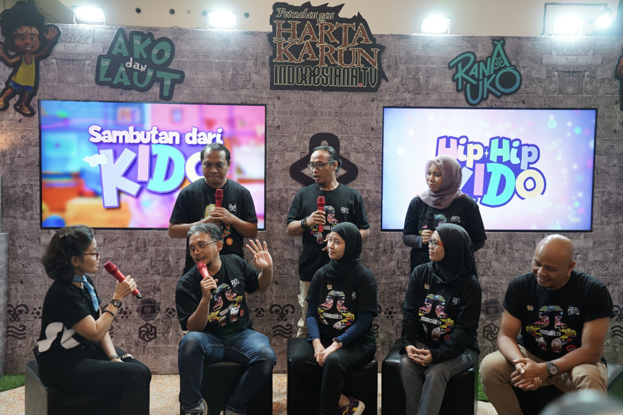 Talk show IP HipHip Kido di acara INACON 2024, Minggu, 16 Juni 2024. Foto: BMK