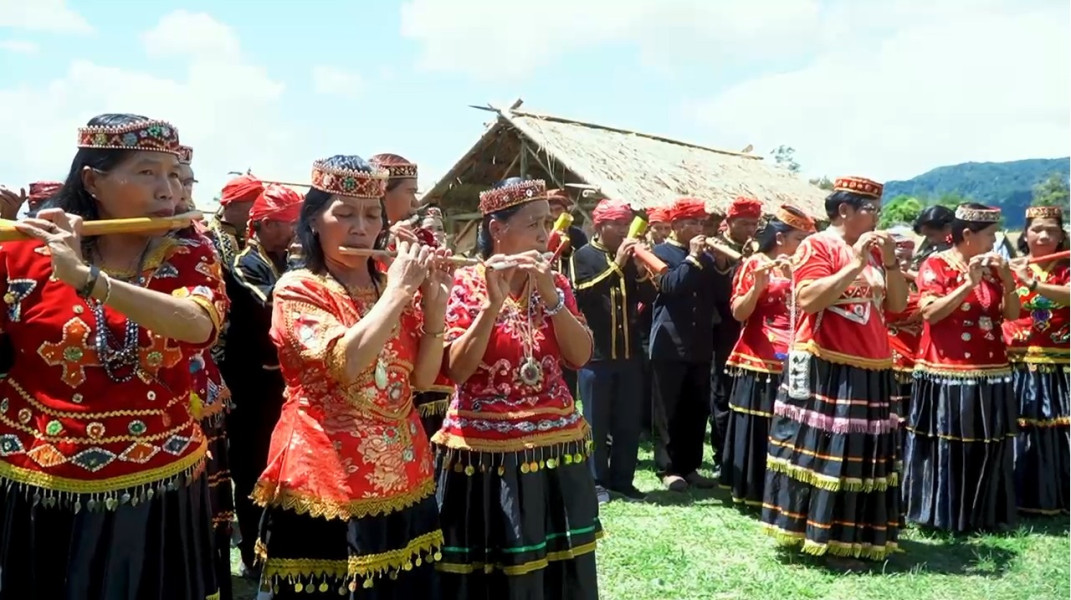 Kegiatan Festival Budaya Negeri Seribu Megalit Lore Lindu di Lapangan Langimpu, Desa Doda, Kecamatan Lore Tengah, Kabupaten Poso, Sulawesi Tengah. Foto: BPK Wilayah XVIII