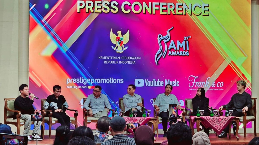 Press conference perayaan malam puncak AMI 2024. Foto: Kementerian Kebudayaan