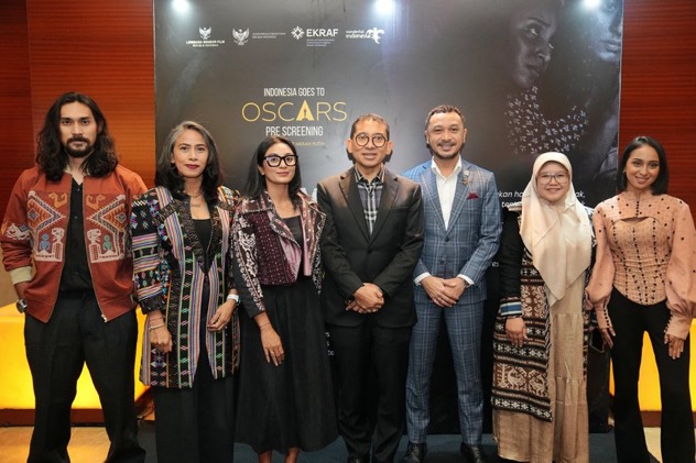 Menteri Kebudayaan Fadli Zon menghadiri acara pre-screening film Women from Rote Island. Foto: Akun X Fadli Zon