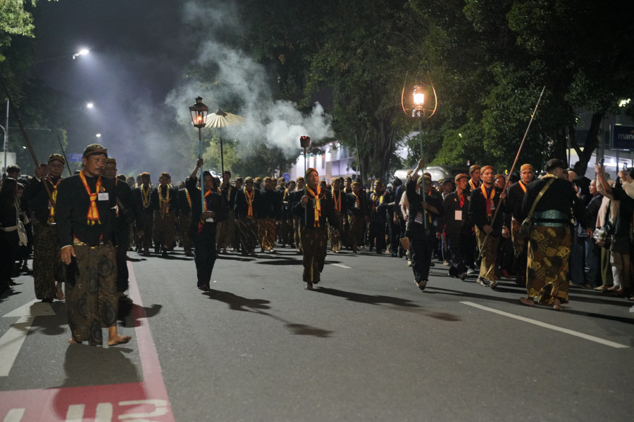 Kirab malam Satu Sura di Keraton Kasunanan Surakarta