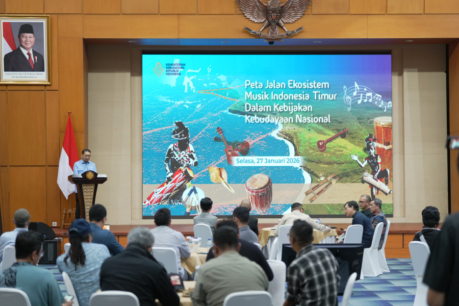 FGD: Peta Jalan Ekosistem Musik Indonesia Timur dalam Kebijakan Kebudayaan Nasional (doc.Balai Media Kebudayaan)
