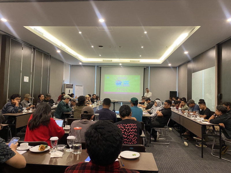 Bimbingan Teknis OpenCall Layar Anak Indonesiana.TV tahun 2024 di Jakarta.