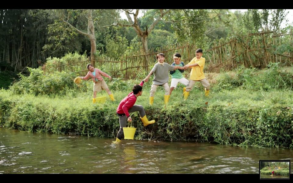 Salah satu adegan film "Serdadu Apel Emas", proposal terpilih pada OpenCall Layar Anak Indonesiana.TV tahun 2023.