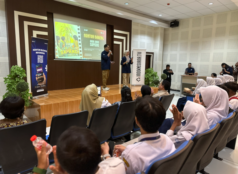 Sesi Pembukaan dalam Kegiatan Nobar di Museum Sangiran
