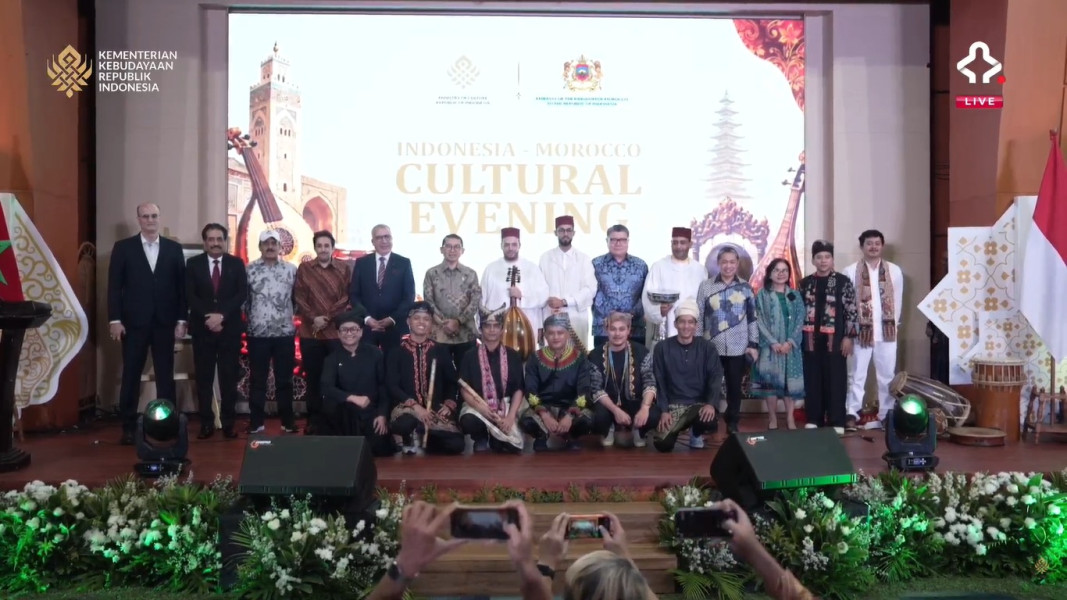 Kementerian Kebudayaan dan Kerajaan Maroko gelar kegiatan Seni Maroko-Indonesia dengan tema “Menjembatani Peradaban Maroko-Indonesia”